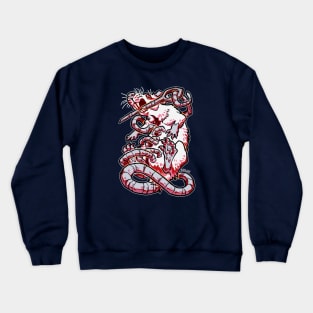 Stitched Crewneck Sweatshirt